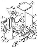 Dryer cabinet and motor