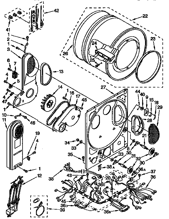 Dryer bulkhead