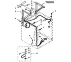 Kenmore 11098573810 dryer support and washer diagram