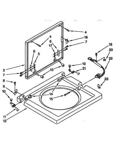 Washer top and lid