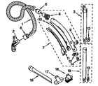 Kenmore 1162471180 hose and attachments diagram