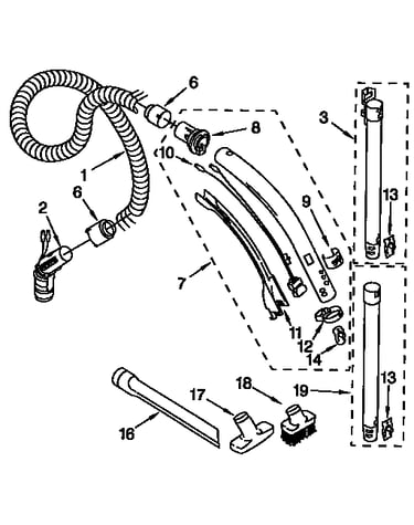 Hose and attachments