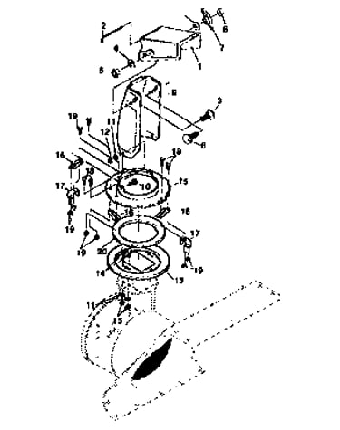 Discharge chute