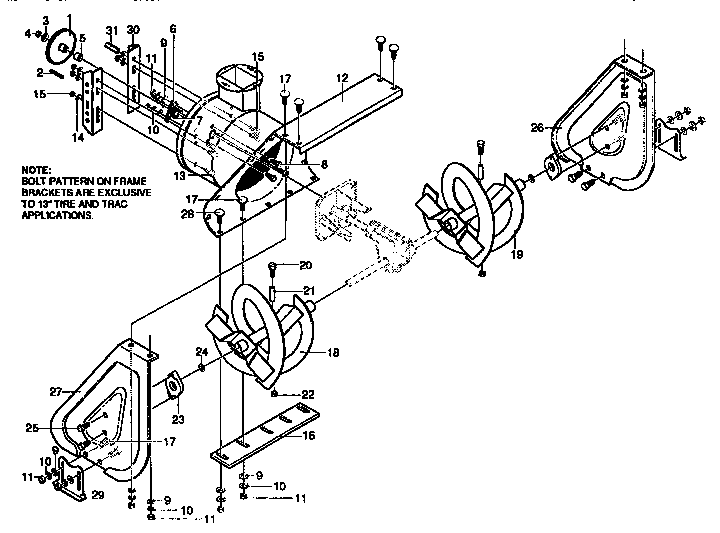 Auger housing
