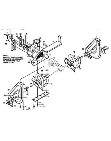Auger housing