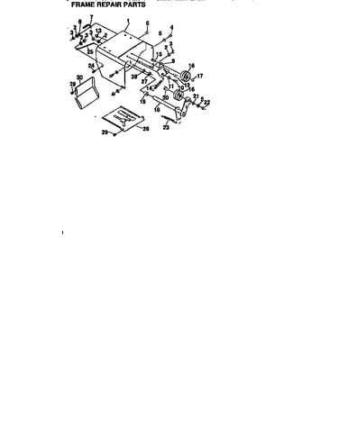 Engine mounting frame