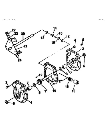 Gear case assembly