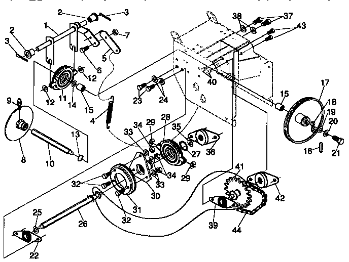 Drive components repair