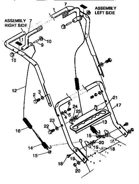 Handle assembly repair