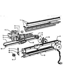 Motor and carriage assembly