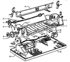 Olivetti JP150 roller assembly diagram