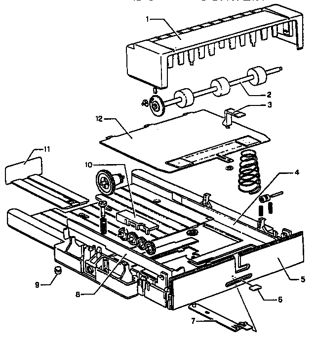 Cover and plate assembly