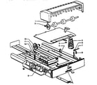 Olivetti JP150 plate and cover assembly diagram