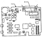 Olivetti JP150 control pc board diagram