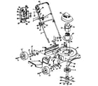 Craftsman 247370280 handle assembly diagram