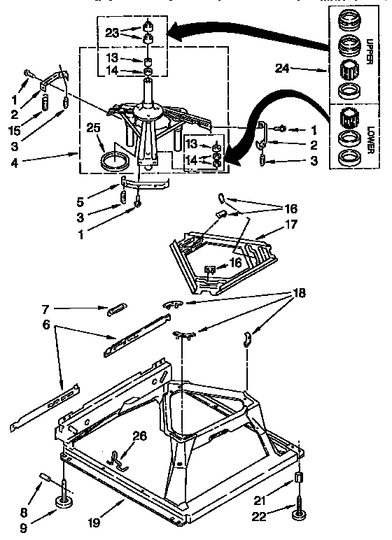 Machine base