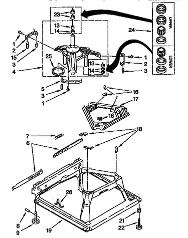 Machine base