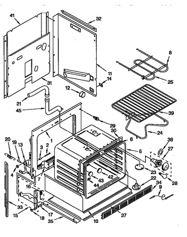 Lower oven