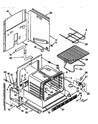 Lower oven