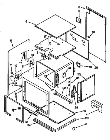 Upper oven