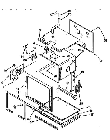 Lower oven