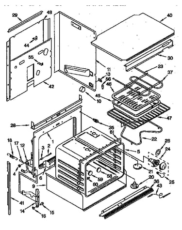 Upper oven