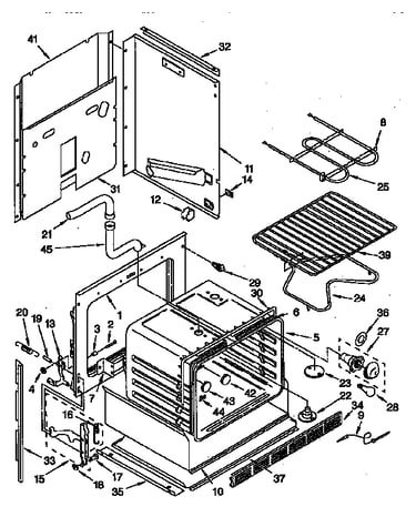 Lower oven