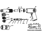 Chicago Pneumatic CP-711 unit parts diagram