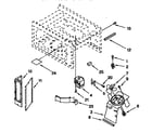 Kenmore 6654493392 magnetron and air flow diagram