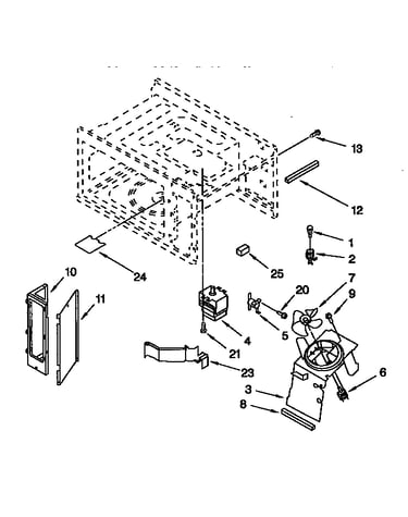 Magnetron and air flow
