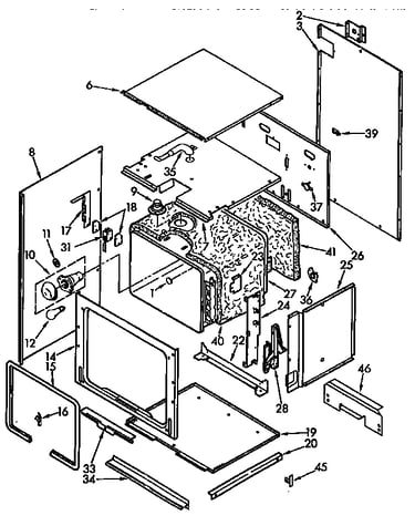 Upper oven