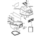 Craftsman 225581507 cowl assembly diagram