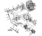 Craftsman 225581507 fuel and recirculation system diagram