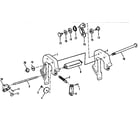 Craftsman 225581507 clamp brackets diagram