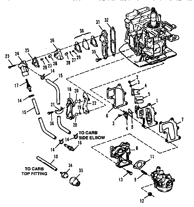 Fuel and recirculation