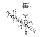 Craftsman 225581997 crankshaft and piston diagram