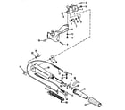 Craftsman 225581997 steering handle/twist grip throttle diagram