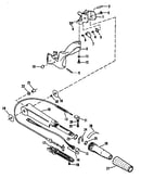 Steering handle/twist grip throttle