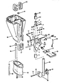 Swivel bracket and driveshaft housing