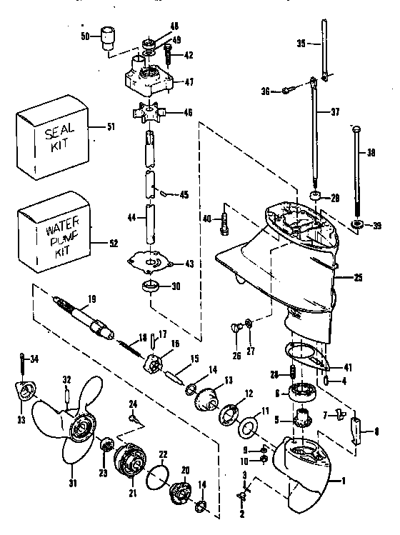 Gear housing