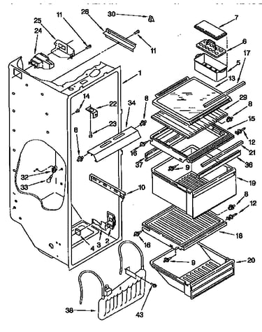 Refrigerator liner