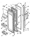Refrigerator door