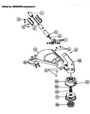 Lower boom and cutting head assembly