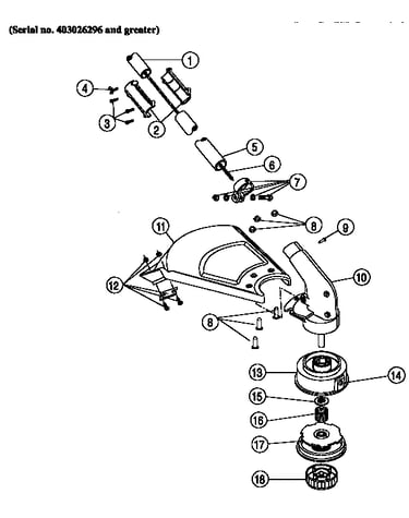 Lower boom and cutting head assembly