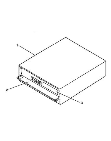 Sytem unit - exterior (2133a & 2155a)