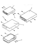 Diskette & hard disk drives (2133a, 2155a, 2168a)
