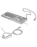 Keyboard & mouse (2133a, 2155a, 2168a)