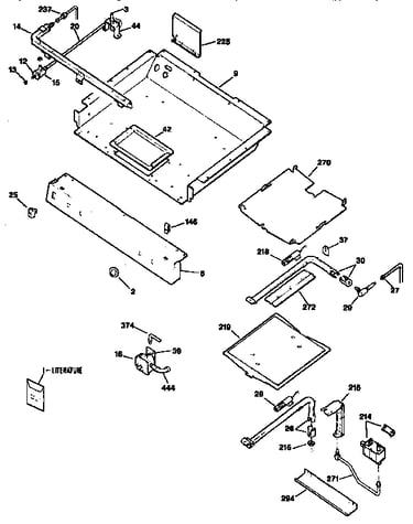 Burner section