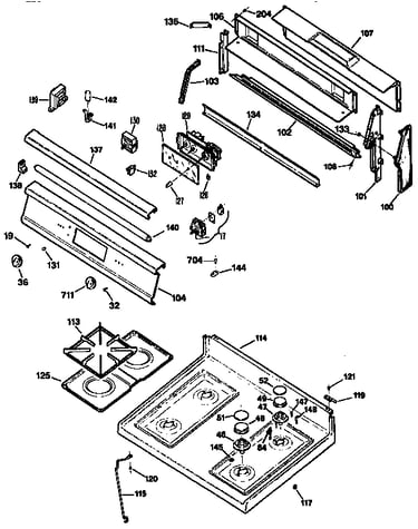 Main top section