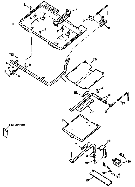 Burner section